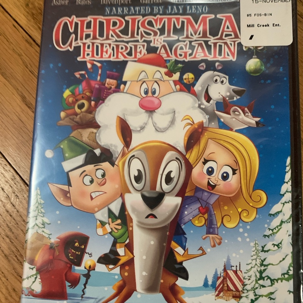 Christmas Here Again Animated Holiday DVD Movie
